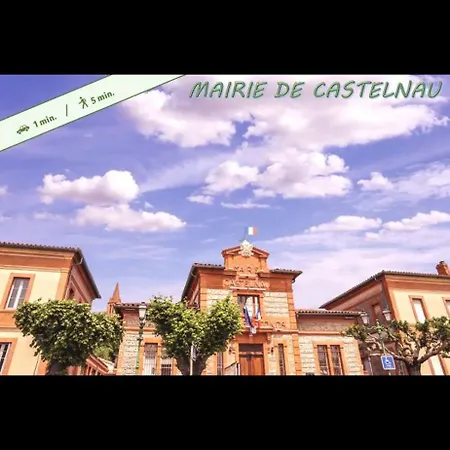 Le Cosy Wifi Clim Parking * Castelnau-dʼEstrétefonds